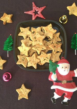 A picture of Masala cookies.