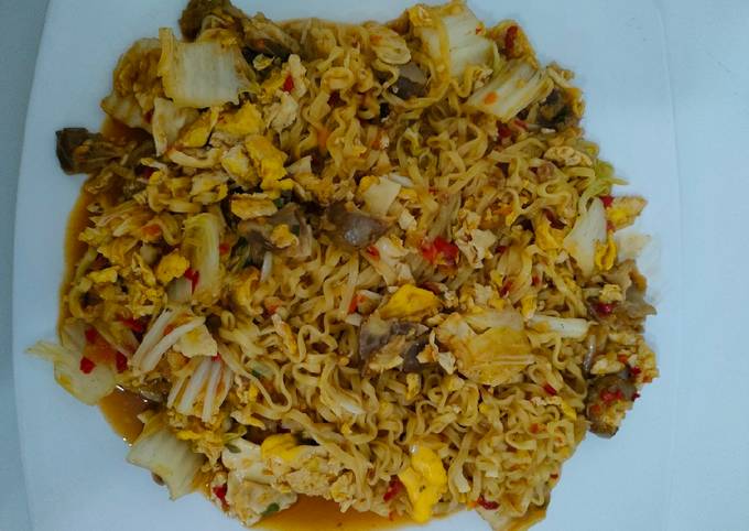 Resep Indomie Goreng Spesial Ampela Pedas yang Lezat Sekali