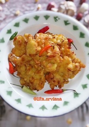 Foto resep Bakwan jagung kriuk #BikinRamadanBerkesan