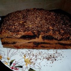 A picture of #baking challenge Swirl coffee cake.