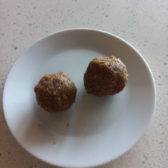 Chapati laddoo A picture of Chapati laddoo.