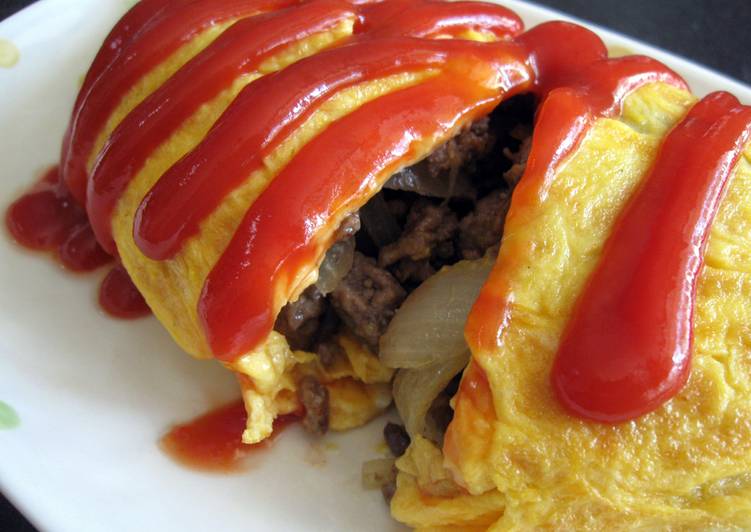 How to Prepare Any-night-of-the-week Beef Mince & Mushroom Omelette