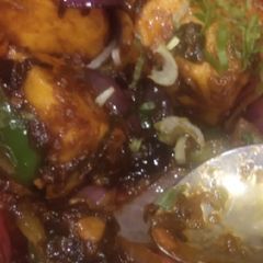 A picture of Chilli paneer.