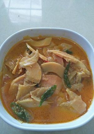 Foto resep Sayur rebung santan