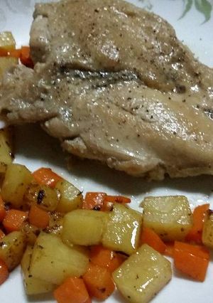 รูปของ สเต๊กไก่ เพื่อสุขภาพ