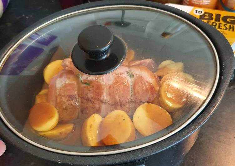 Slow cooker lamb