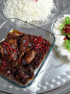 عکسی از دستور مرغ ناردونی