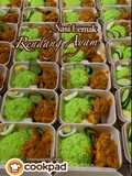 Nasi Lemak Rendang Ayam