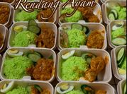 Gambar nasi lemak pandan