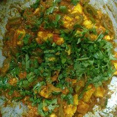 A picture of Kadai Paneer(Tangy twist).