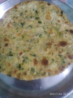 মেথি পরোটা (methi parota recipe in Bengali) রেসিপির প্রধান ছবি