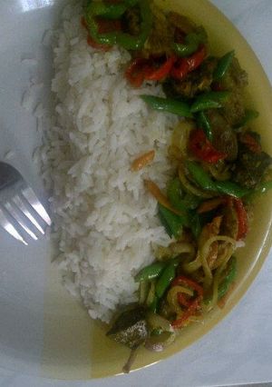 A picture of Liver Vegetable sauce.