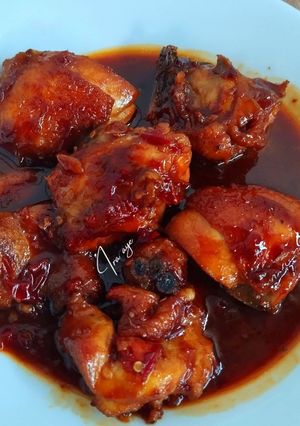 Foto resep Ayam kecap pedas bumbu lekoh