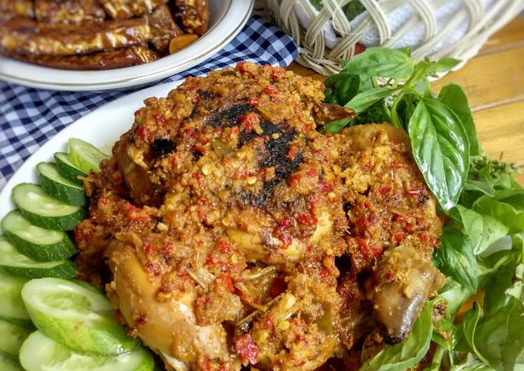 Resep Ayam Panggang Bumbu Rujak, Sempurna