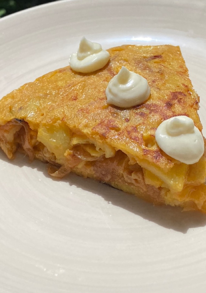 Una foto de Tortilla chip
