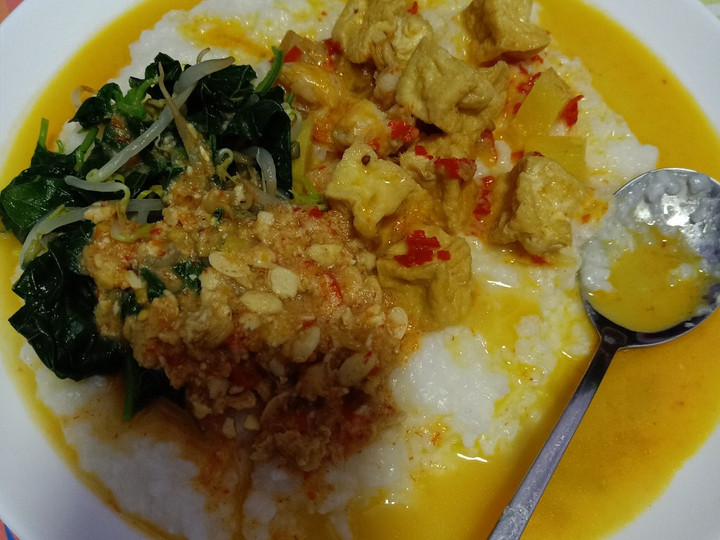 Resep Bubur Lemu Sambel Tumpang DaMuDza, Bikin Ngiler