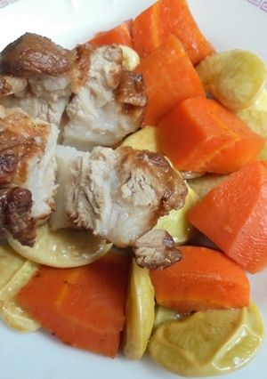 年菜二:東坡肉(107/1/25) 的食譜成品照片