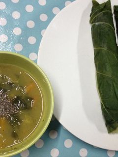 Una foto de Arrollado vegetariano