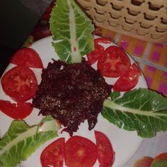 A picture of Beetroot with spices.