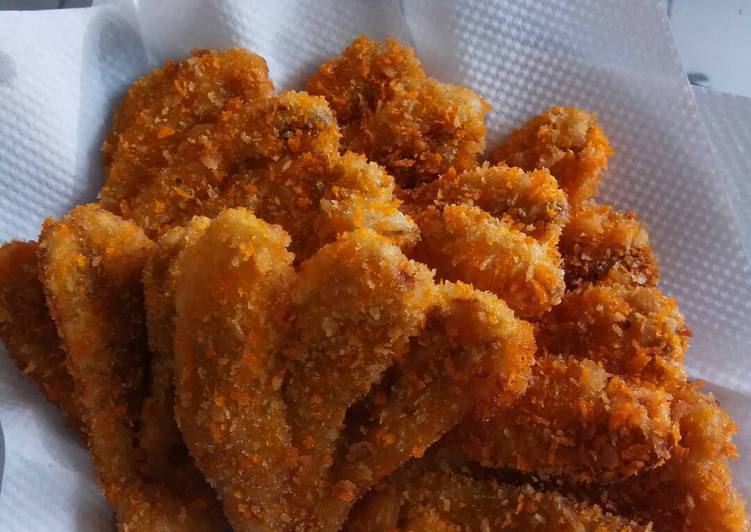 Pisang kipas crispy