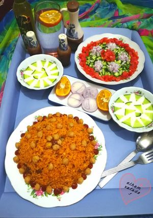 عکسی از دستور دمپخت نخود الهام پز