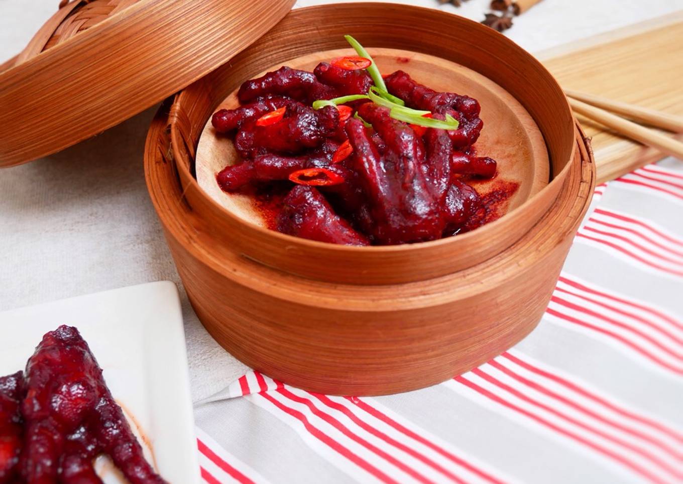 Angsio Ceker / Ceker Dimsum / Ceker Pedas / Ceker Merah