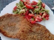 Una foto de carnes cuadrada al horno