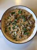Lambs’ Kidneys in Mustard, Cream & White Wine