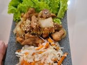 Gambar ayam slice teriyaki
