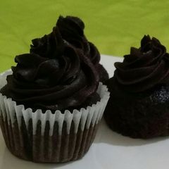 A picture of Chocolate cupcakes.