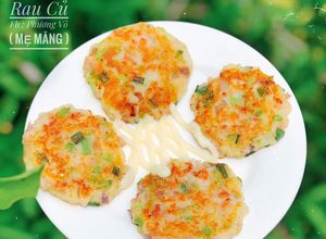 Hình của món Bánh Khoai Tây Thịt Bằm Rau Củ.