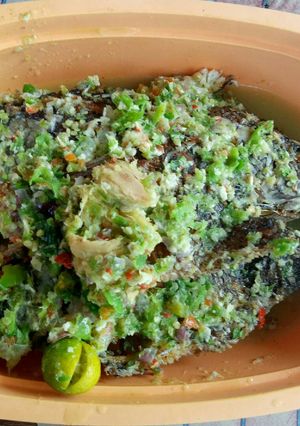 Foto resep Cobek ikan nila