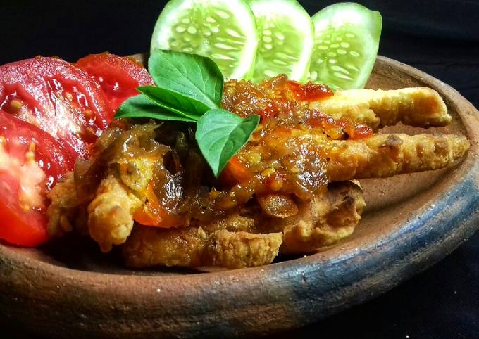 Bagaimana Menyiapkan Telur Geprek Crispy Anti Gagal