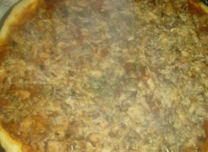 Una foto de Pizza de jurel o atún
