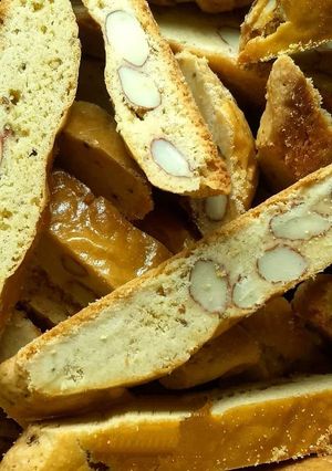 Una foto de Biscotti de almendras