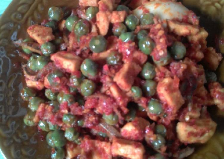 Resep Sambal leunca tahu teri, Lezat