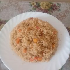 A picture of Fried Rice #mykidsfavouritedishcontest.