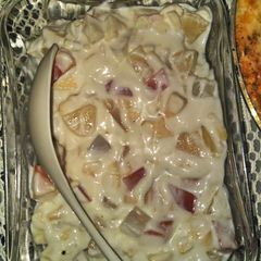 A picture of Creamy Fruit Chat.