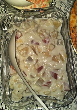 A picture of Creamy Fruit Chat.