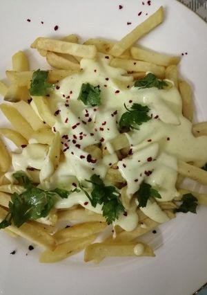 صورة لوصفة بطاطس بصوص الجبنة 🍟