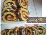 Bolu Gulung Selai Strawberry
