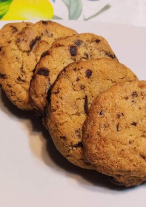 Foto di Cookies con gocce di cioccolato