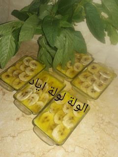 صورة لوصفة تحلية الطبقات بالموز