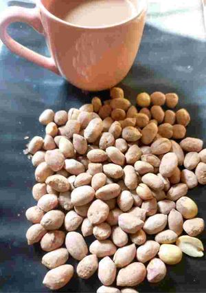 A picture of Roasted peanuts.