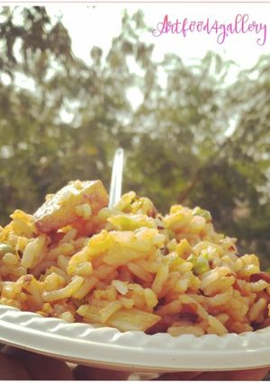 A picture of Fried rice.
