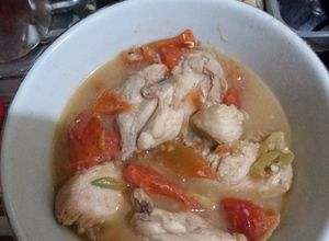 Foto resep Diet mayo dinner day 3 Ayam asam pedas