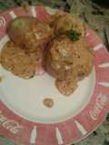 Papas chorreadas
