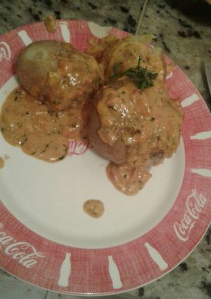 Una foto de Papas chorreadas