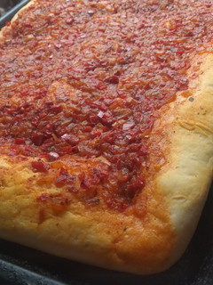Una foto de Pizza casera