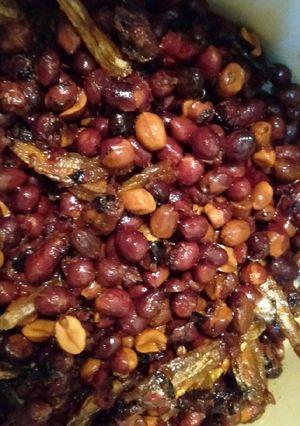Foto resep Terbol (kacang teri balado)